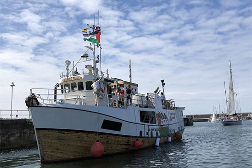 La ocupación israelí apresa un barco que intentó romper el bloqueo a Gaza